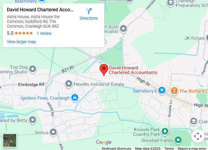 David Howard Cranleigh office (1)