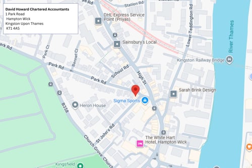 map of David Howard Kingston Office (1)