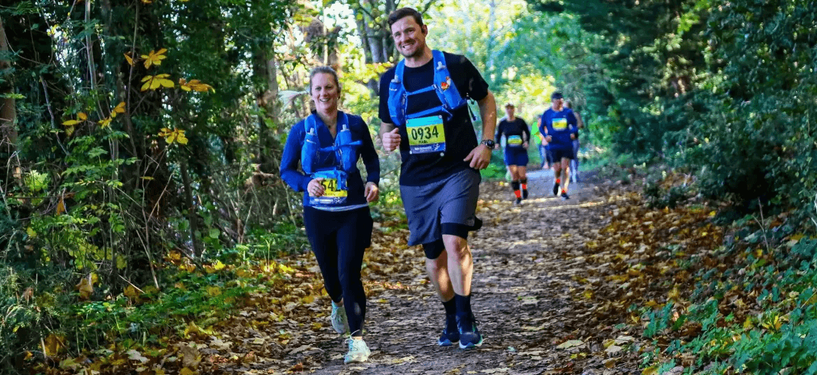 employee running london marathon